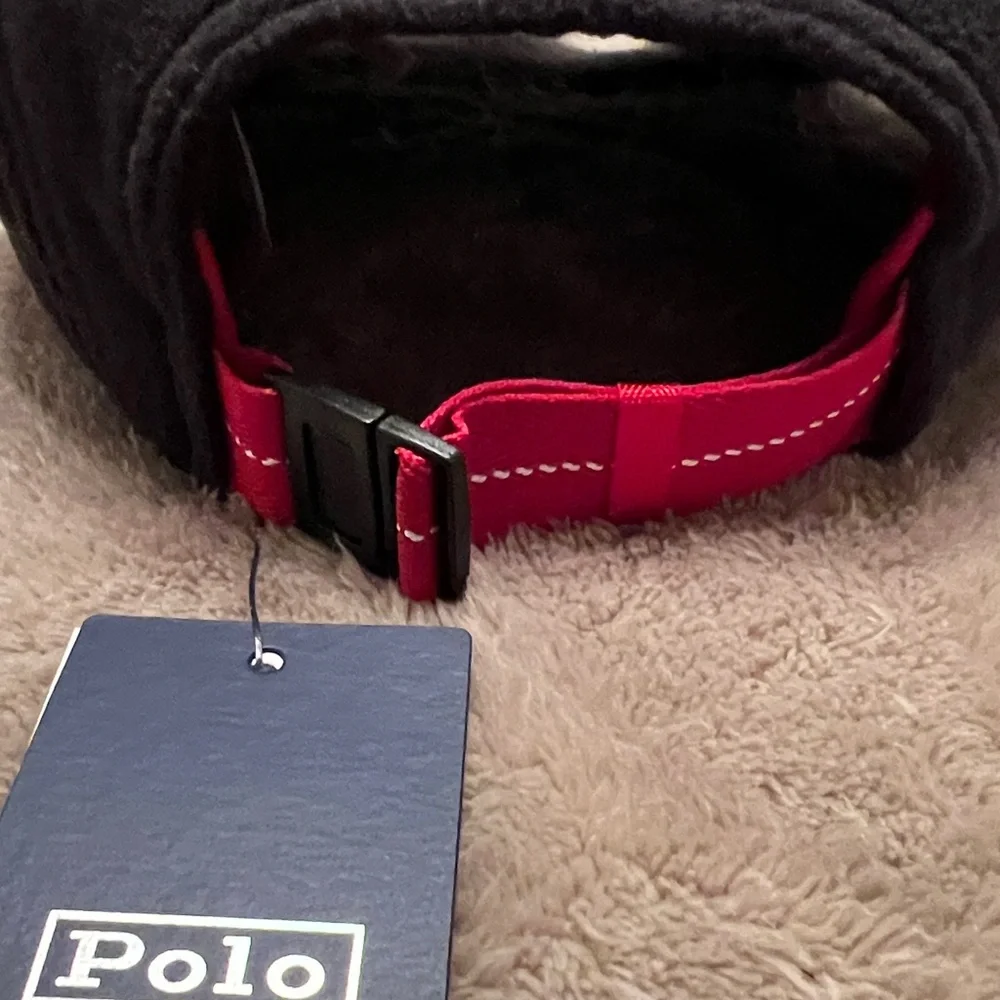 New Mens POLO RALPH LAUREN Olympic Closing Ceremony adjustable fleece hat. - Picture 3 of 4